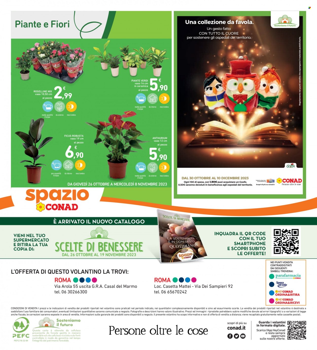 Volantino Spazio Conad - 26/10/2023 - 8/11/2023. Pagina 40
