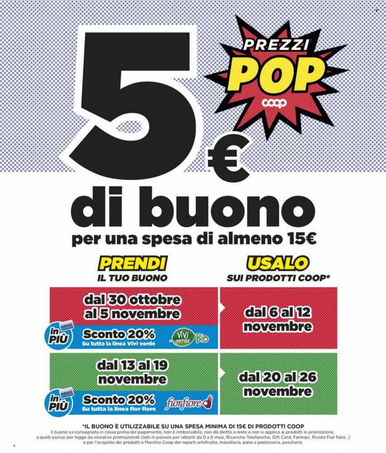 Volantino Coop - 23/10/2023 - 31/10/2023. Pagina 4