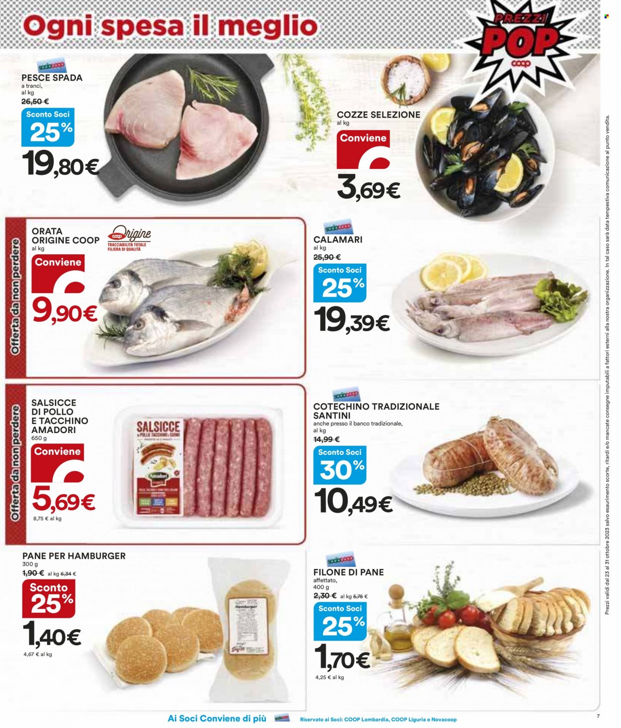 Volantino Coop - 23/10/2023 - 31/10/2023. Pagina 7