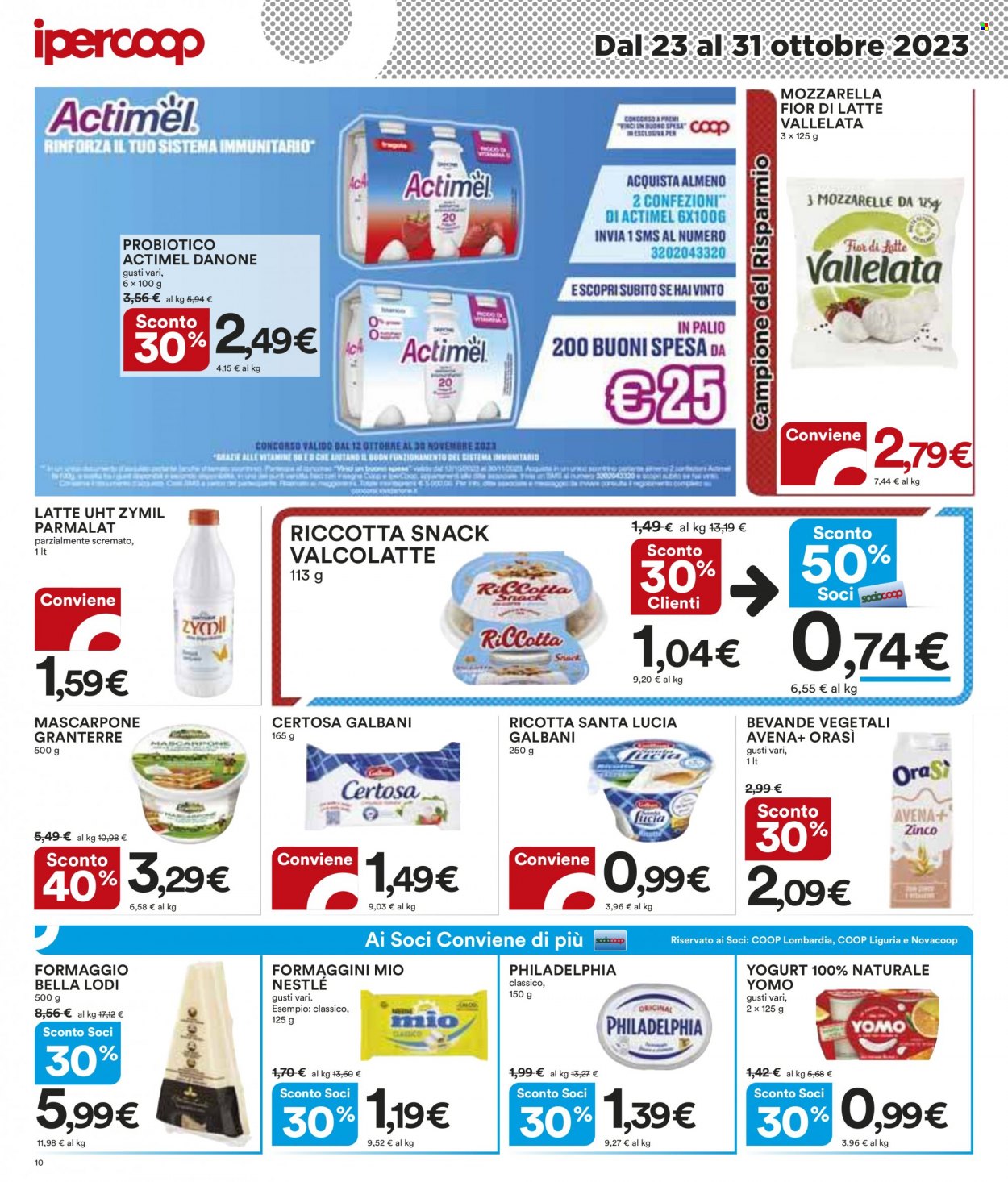 Volantino Coop - 23/10/2023 - 31/10/2023. Pagina 10