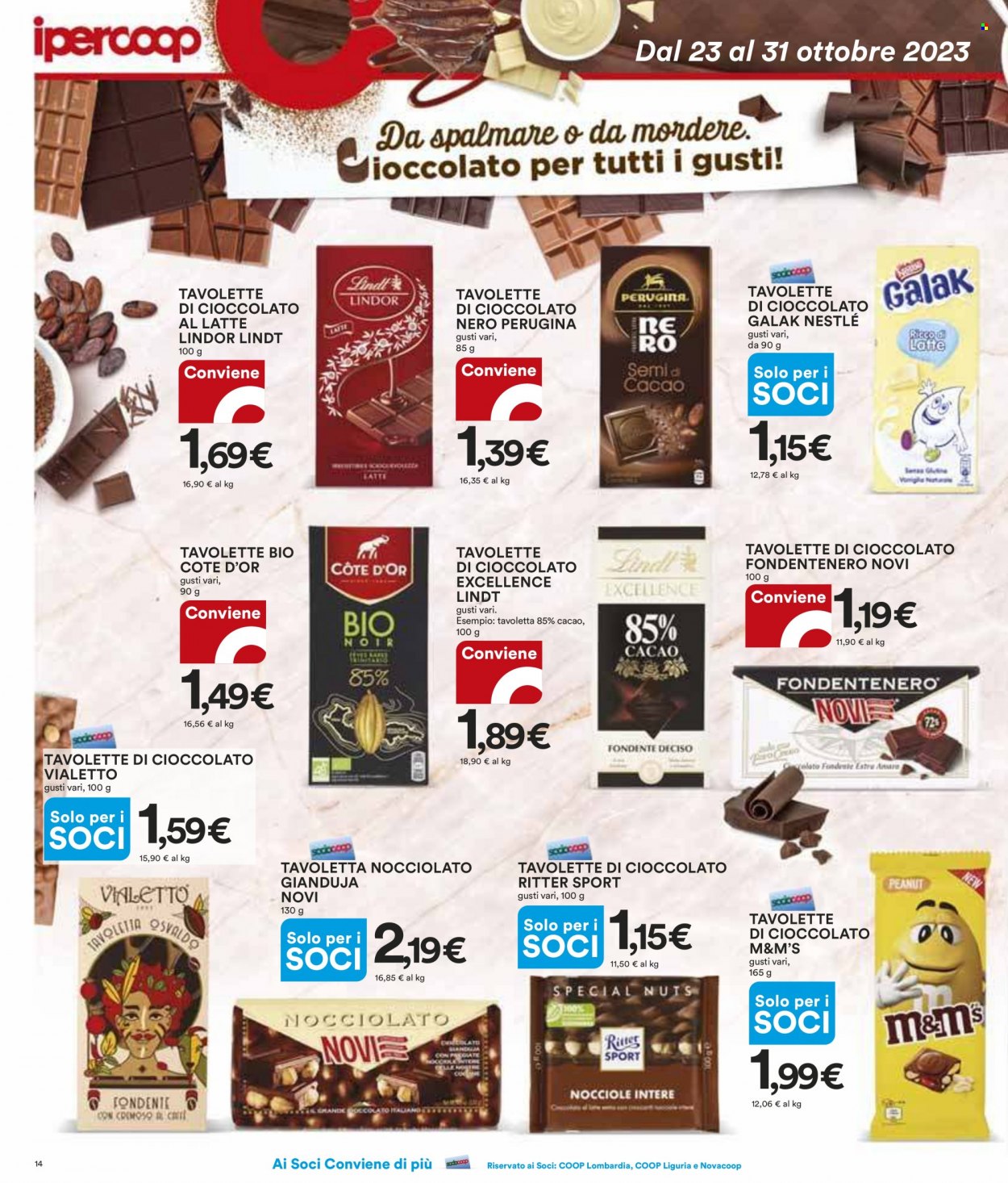 Volantino Coop - 23/10/2023 - 31/10/2023. Pagina 14