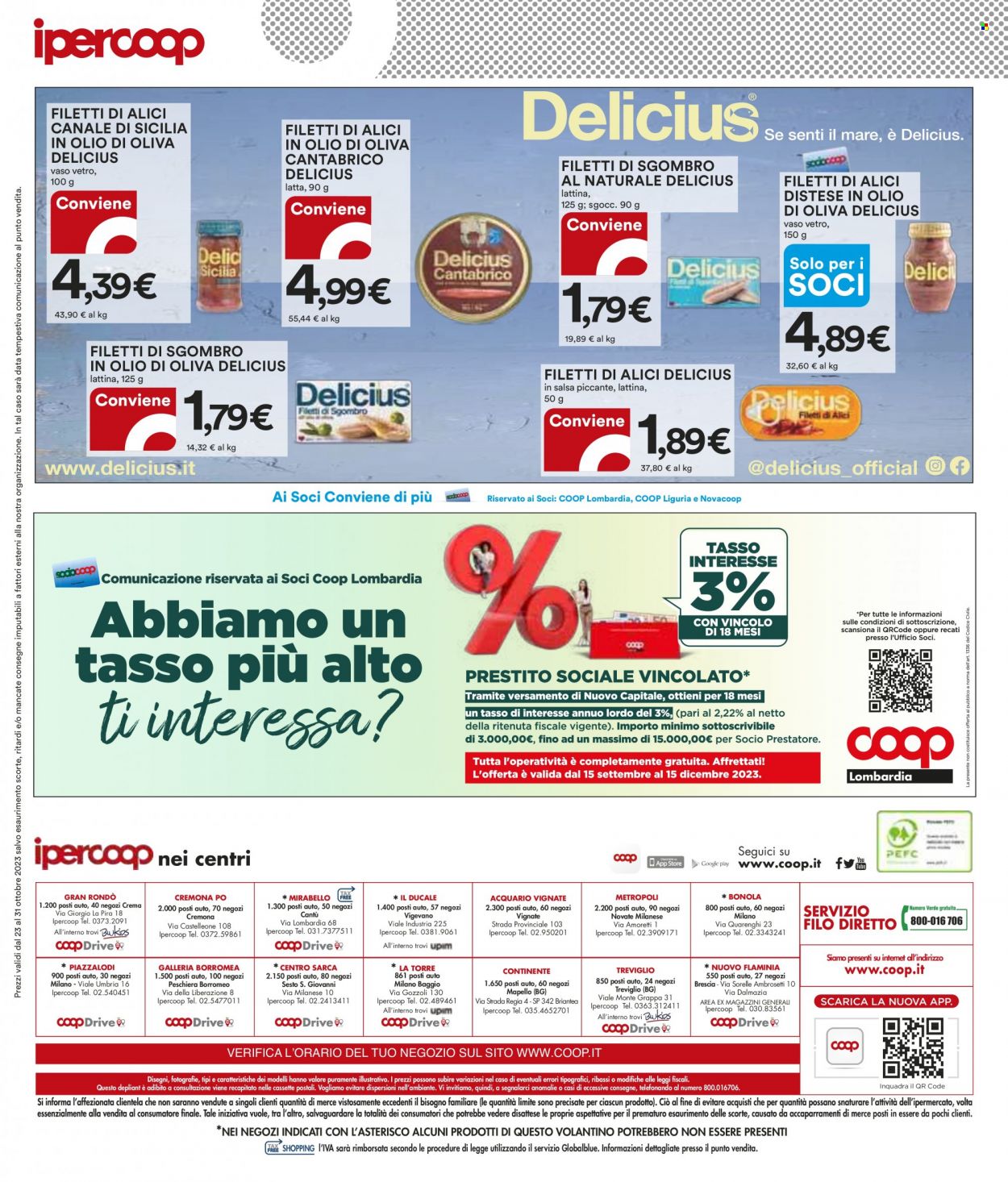 Volantino Coop - 23/10/2023 - 31/10/2023. Pagina 40