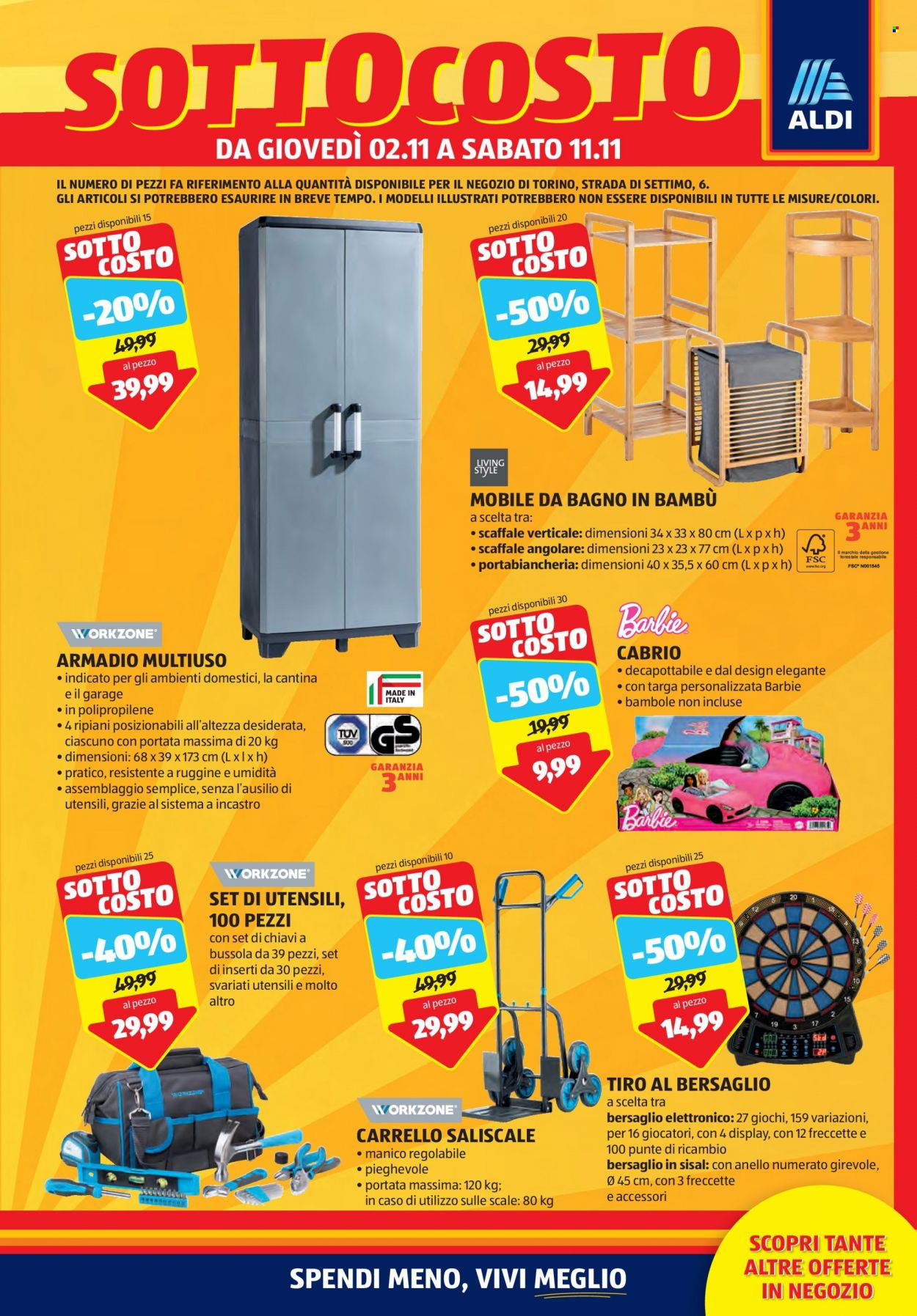 Volantino Aldi - 2/11/2023 - 11/11/2023. Pagina 9