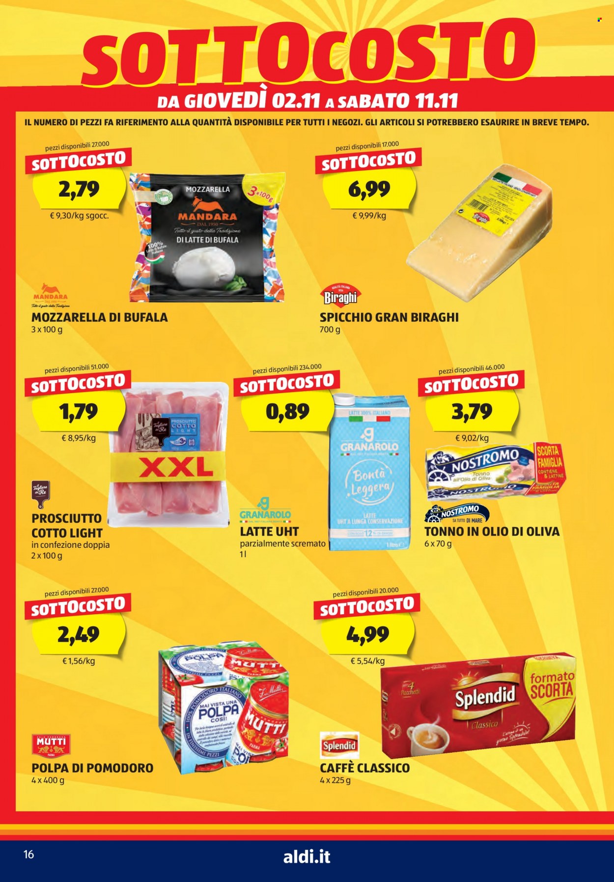 Volantino Aldi - 30/10/2023 - 5/11/2023. Pagina 16