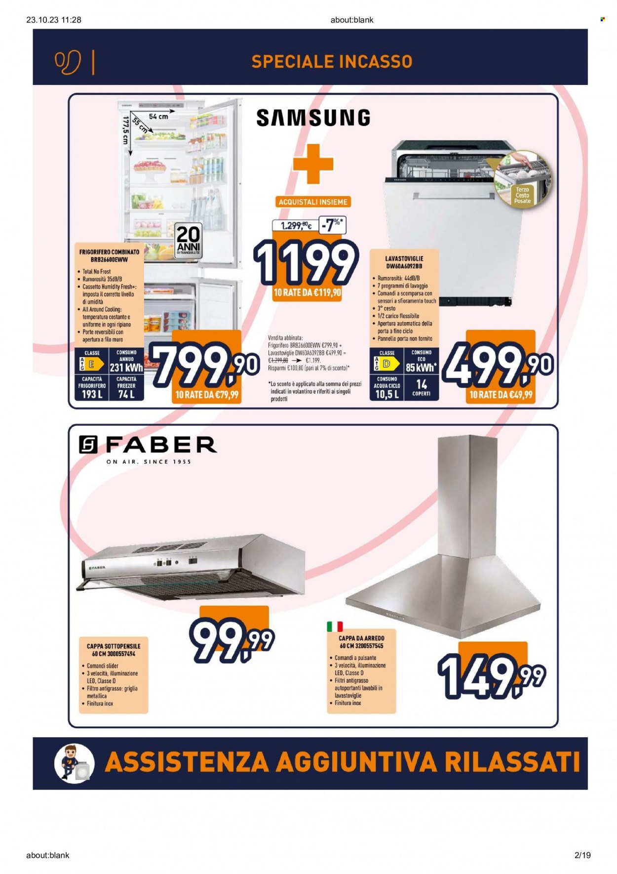 Volantino Unieuro - 23/10/2023 - 12/11/2023. Pagina 2