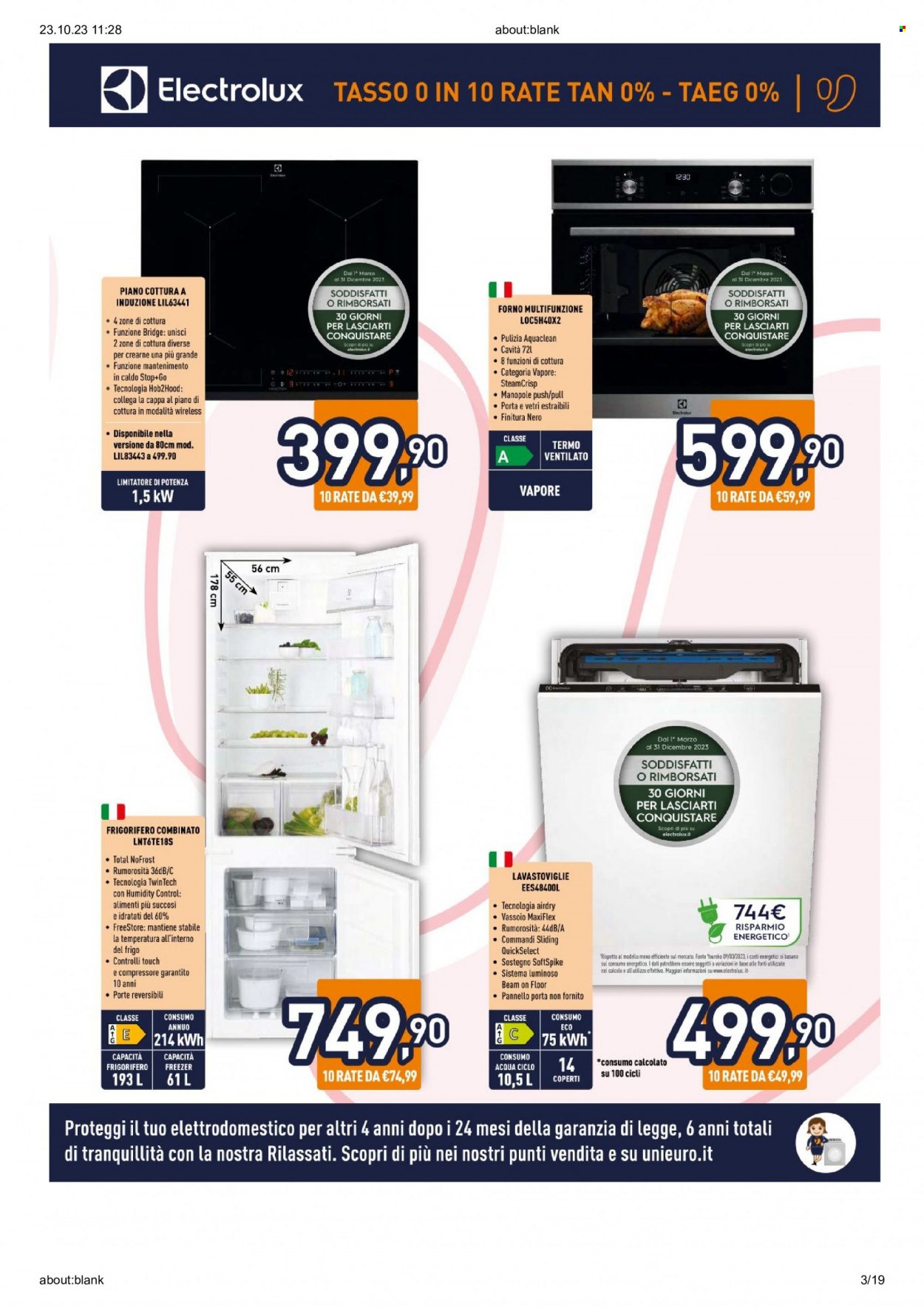 Volantino Unieuro - 23/10/2023 - 12/11/2023. Pagina 3