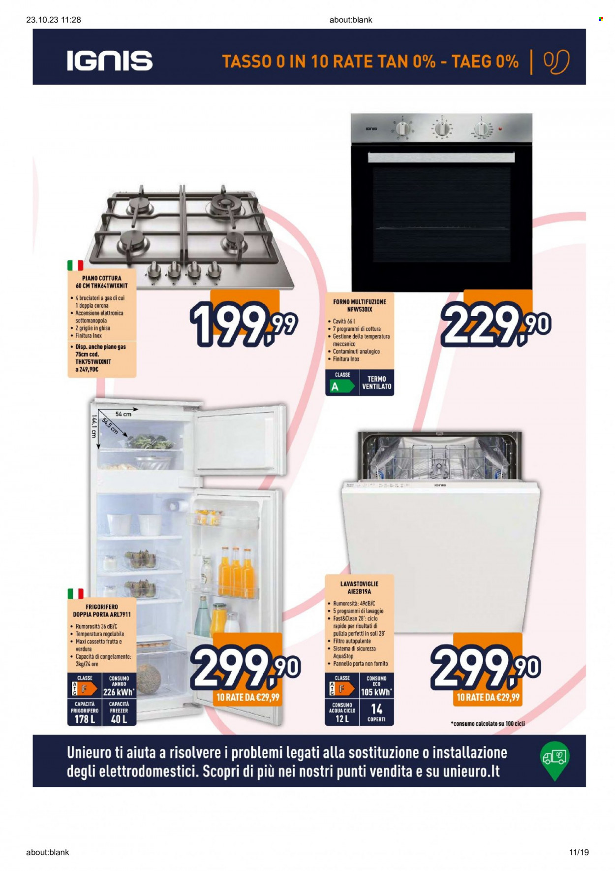 Volantino Unieuro - 23/10/2023 - 12/11/2023. Pagina 11