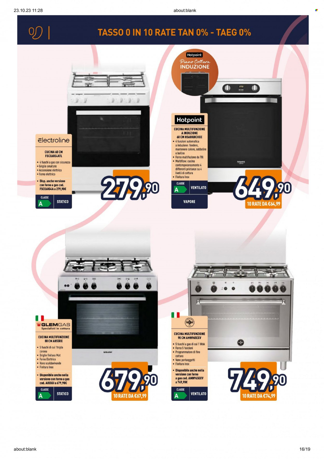 Volantino Unieuro - 23/10/2023 - 12/11/2023. Pagina 16