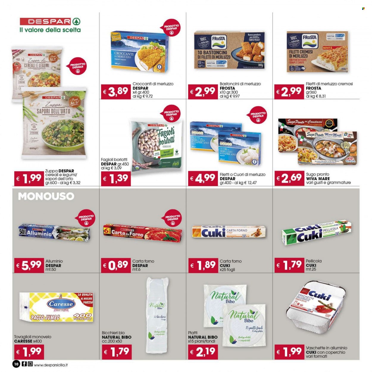 Volantino Despar - 23/10/2023 - 2/11/2023. Pagina 10