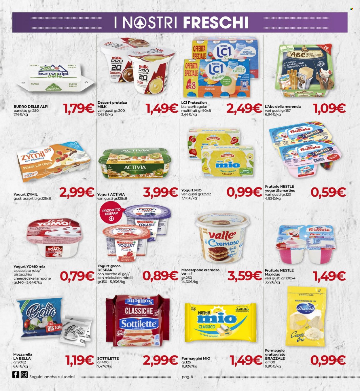 Volantino Eurospar - 23/10/2023 - 2/11/2023. Pagina 8