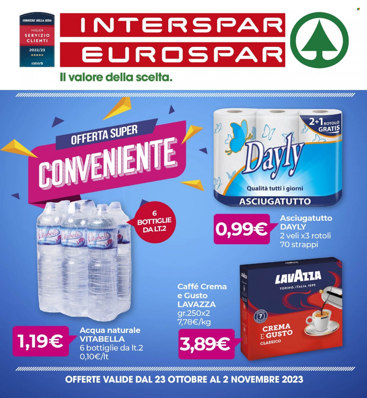 Volantino Interspar - 23/10/2023 - 2/11/2023. Pagina 1