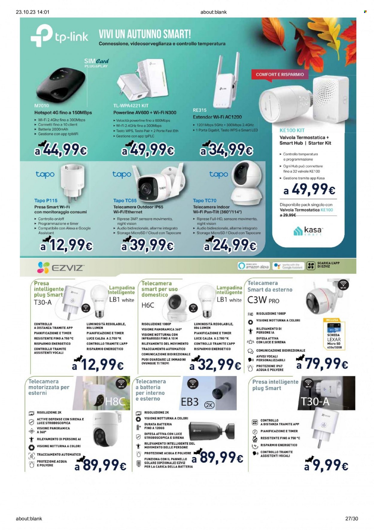 Volantino Unieuro - 23/10/2023 - 31/10/2023. Pagina 27
