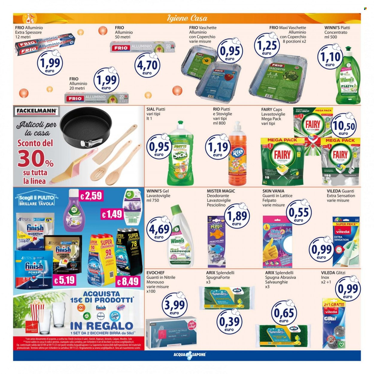 Volantino Acqua & Sapone - 23/10/2023 - 5/11/2023. Pagina 14