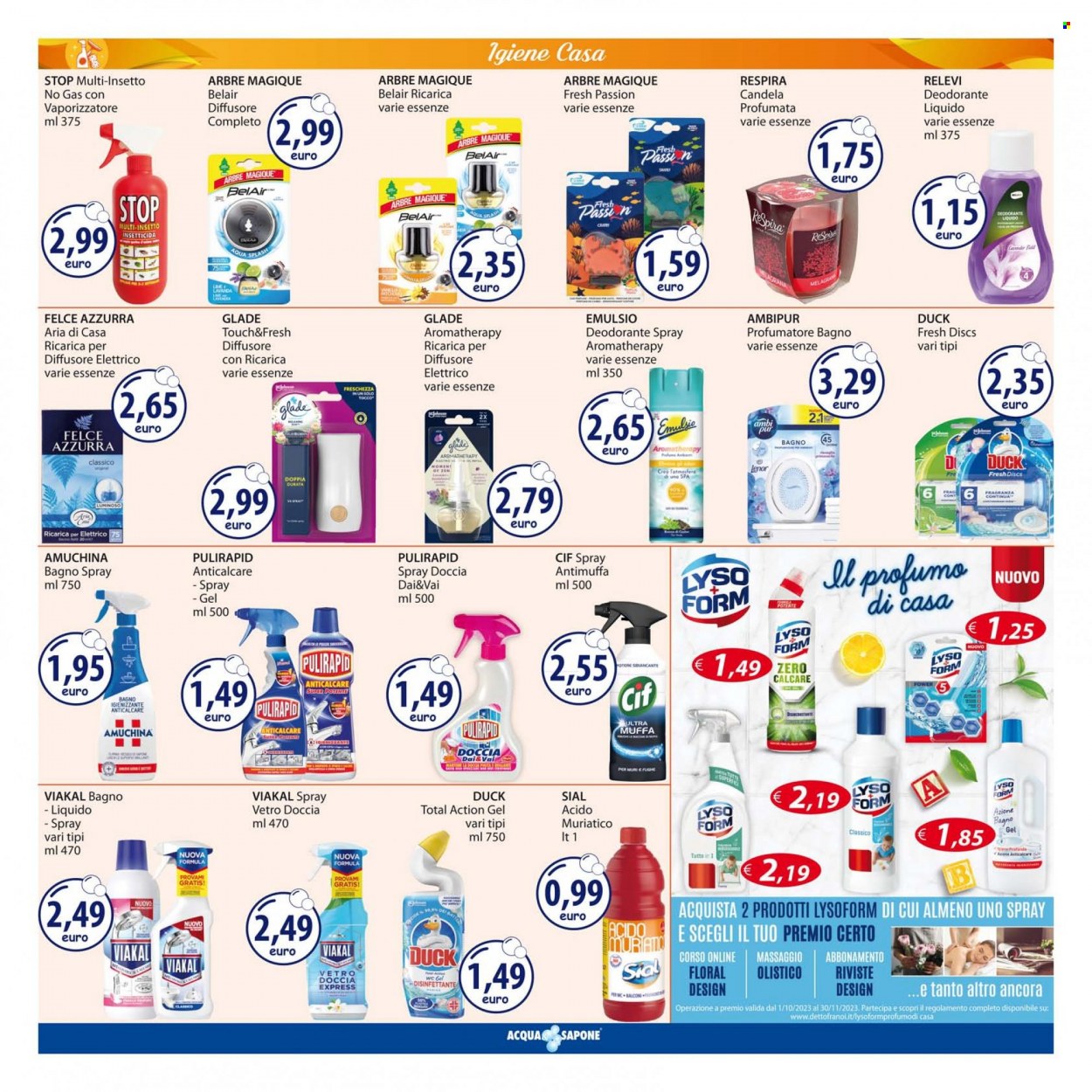 Volantino Acqua & Sapone - 23/10/2023 - 5/11/2023. Pagina 18
