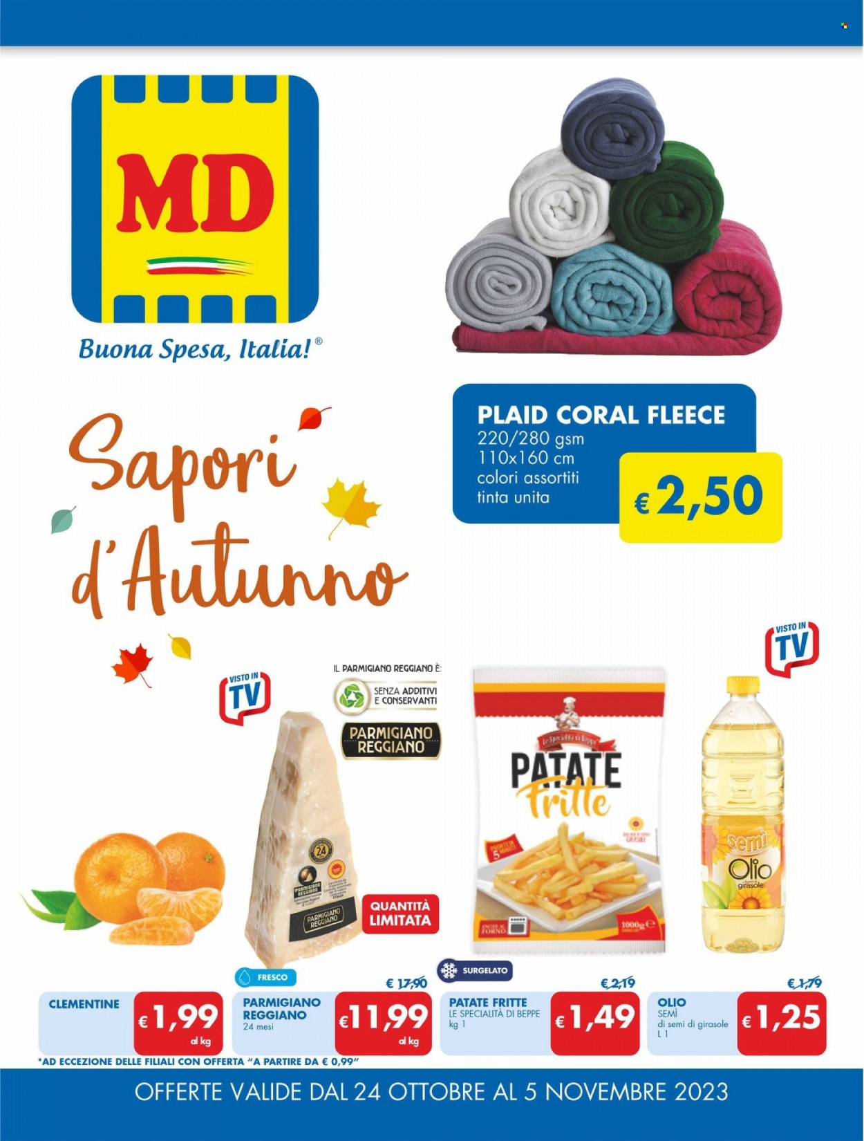 Volantino MD Discount - 24/10/2023 - 5/11/2023. Pagina 1