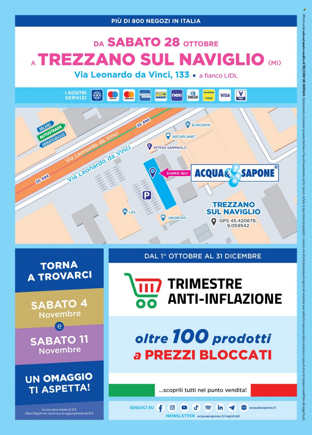 Volantino Acqua & Sapone - 28/10/2023 - 7/11/2023. Pagina 4