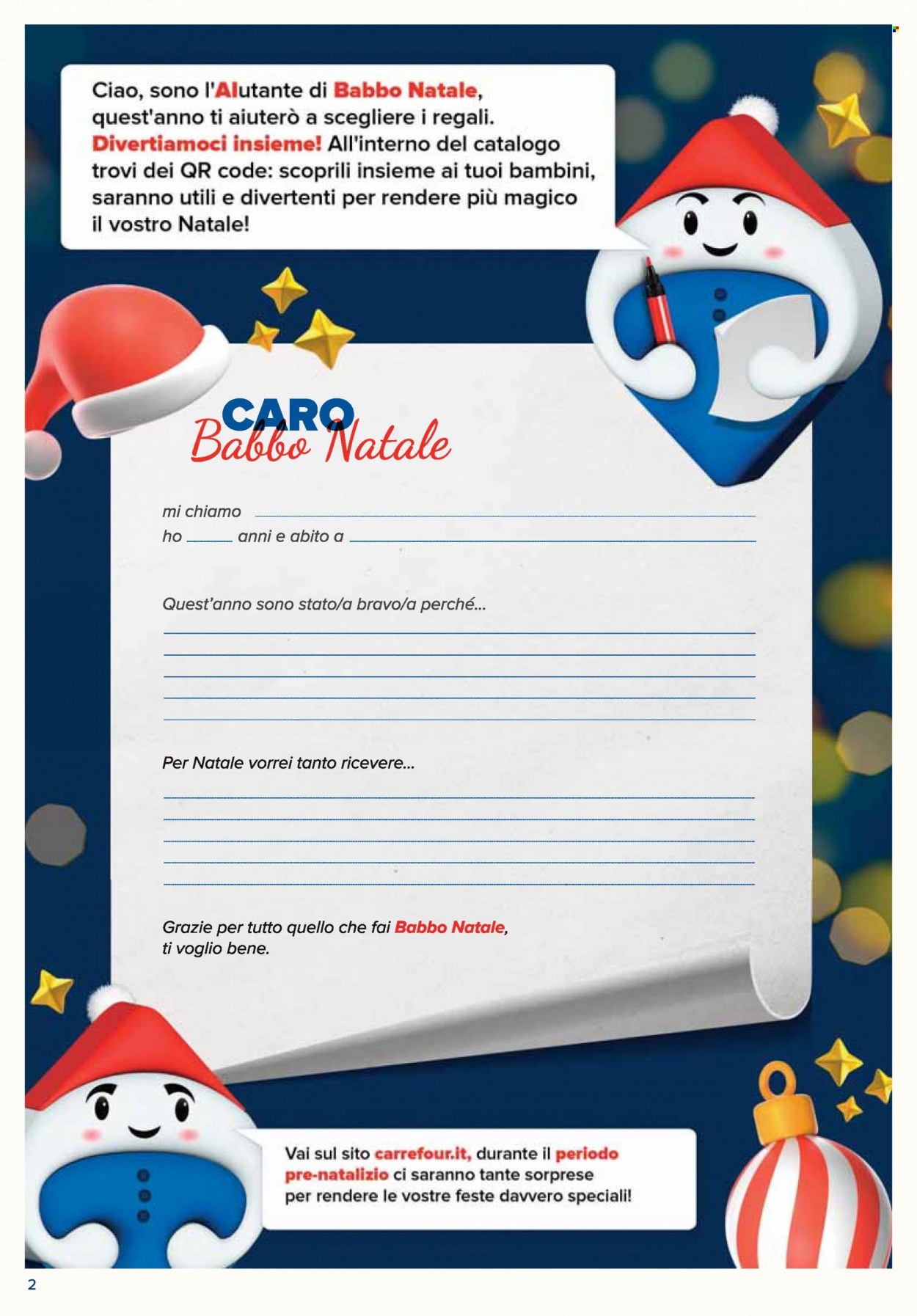 Volantino Carrefour - 27/10/2023 - 24/12/2023. Pagina 2