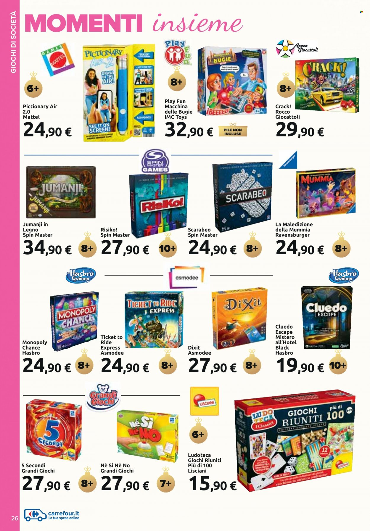 Volantino Carrefour - 27/10/2023 - 24/12/2023. Pagina 26