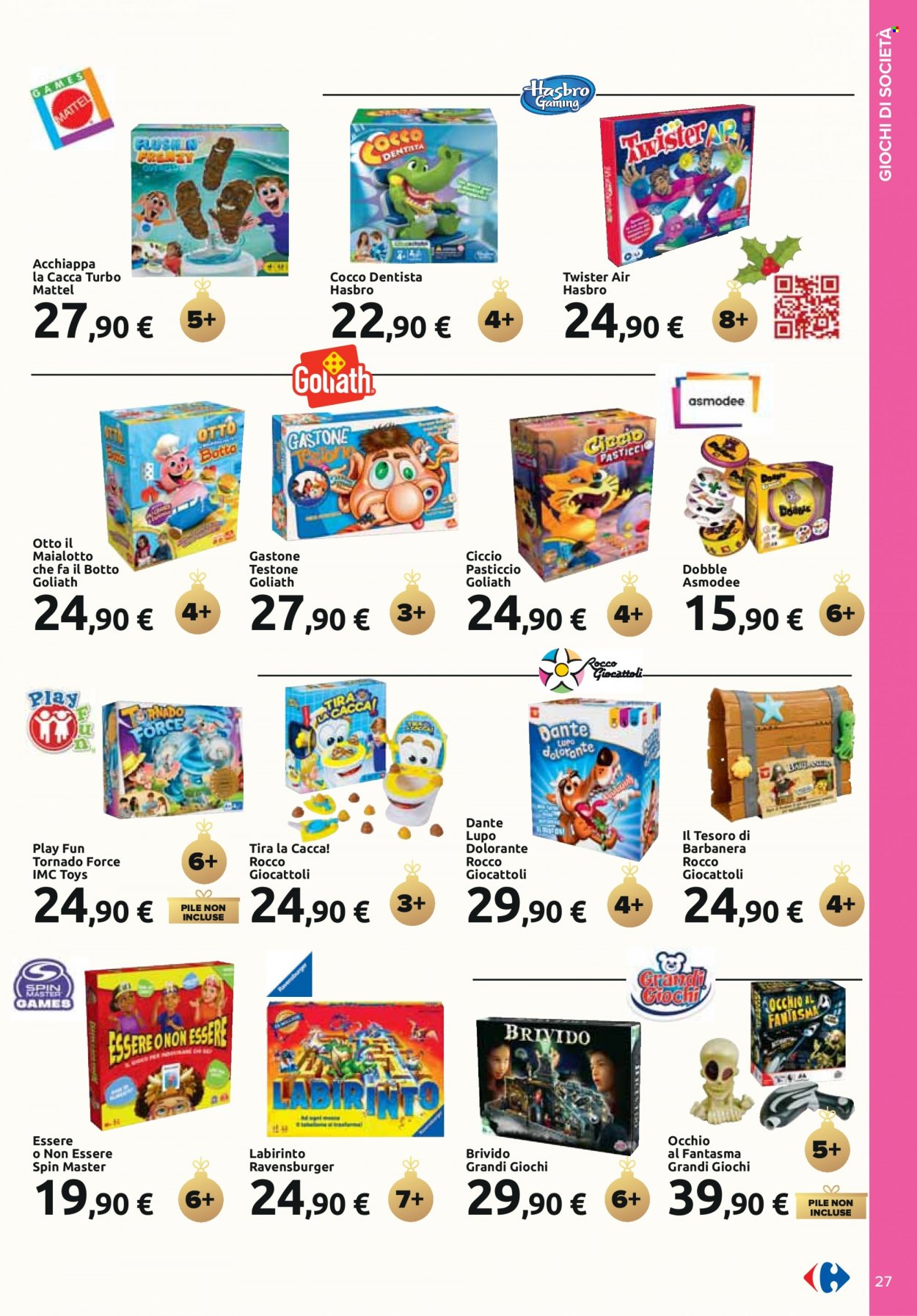 Volantino Carrefour - 27/10/2023 - 24/12/2023. Pagina 27