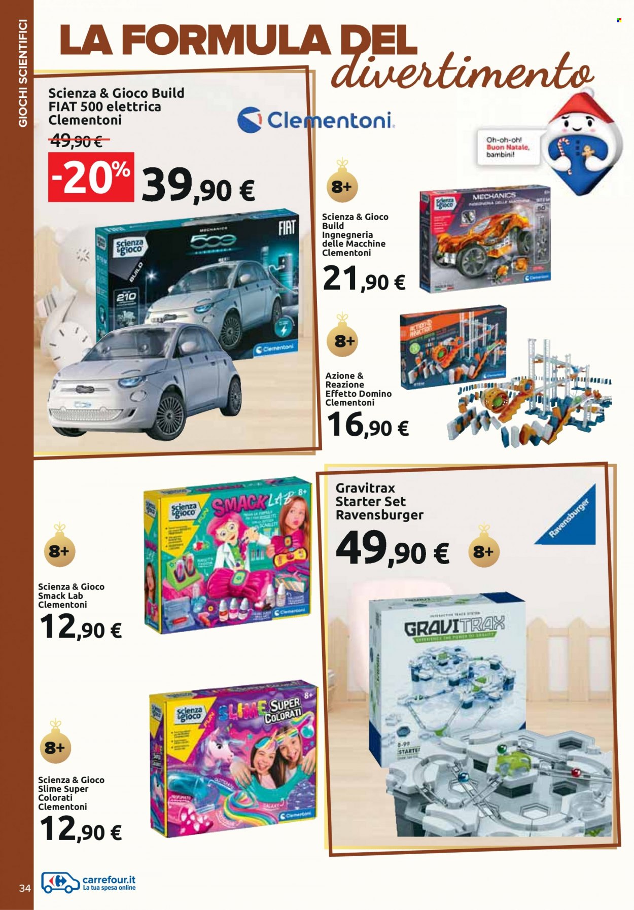 Volantino Carrefour - 27/10/2023 - 24/12/2023. Pagina 34