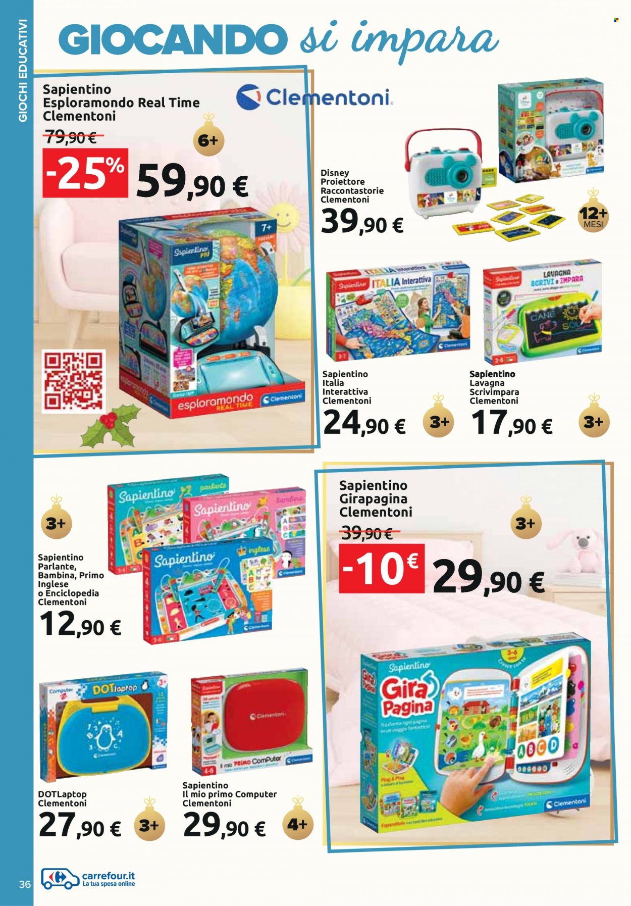 Volantino Carrefour - 27/10/2023 - 24/12/2023. Pagina 36