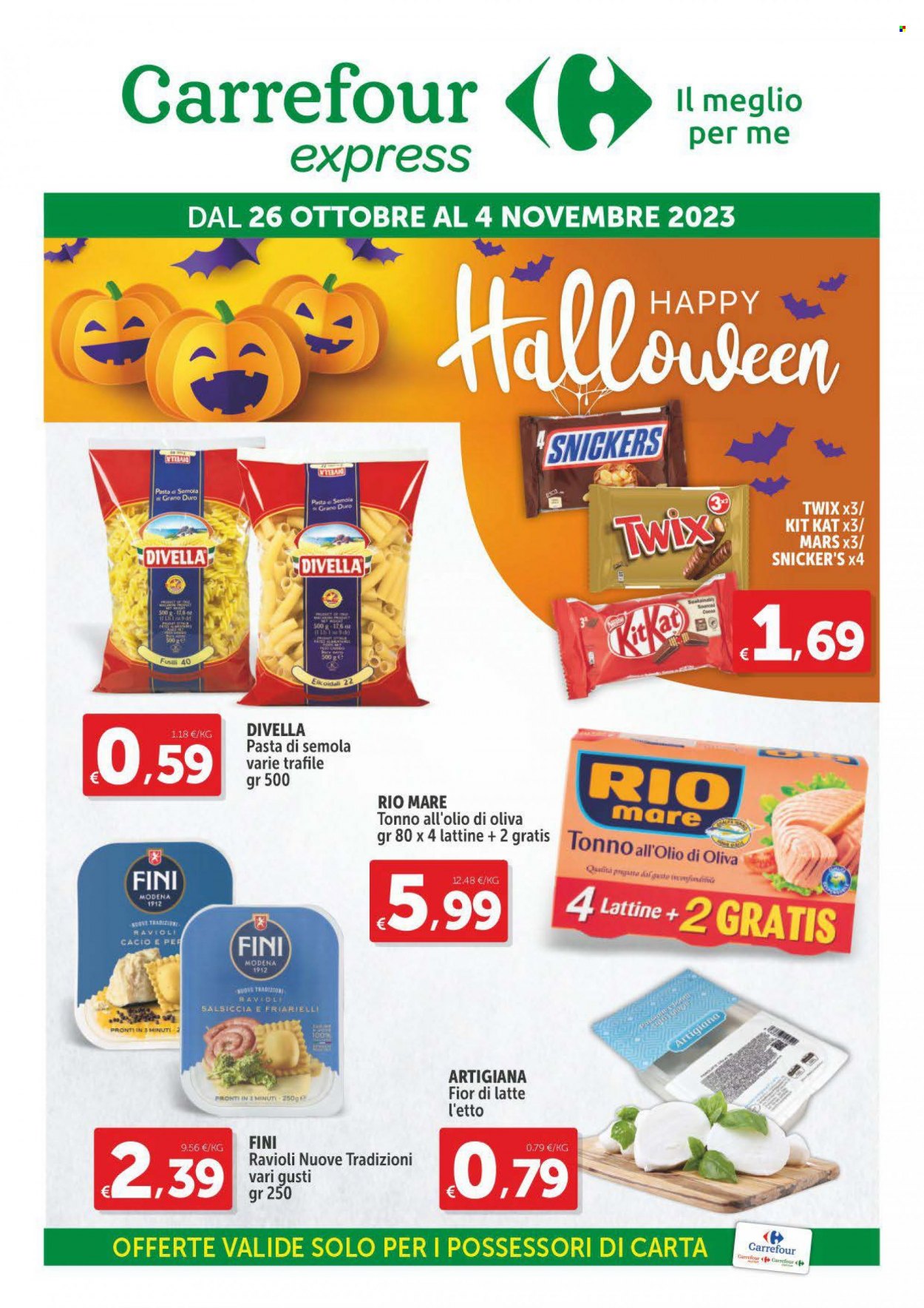 Leták Carrefour - 26.10.2023 - 4.11.2023. Strana 1