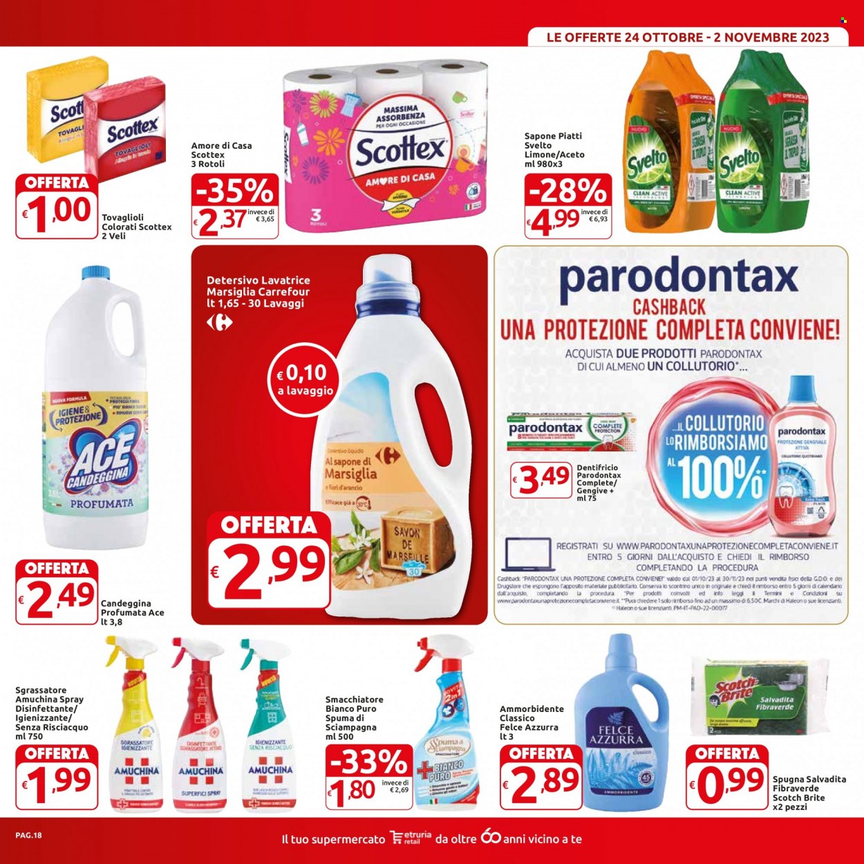 Volantino Carrefour - 24/10/2023 - 2/11/2023. Pagina 18