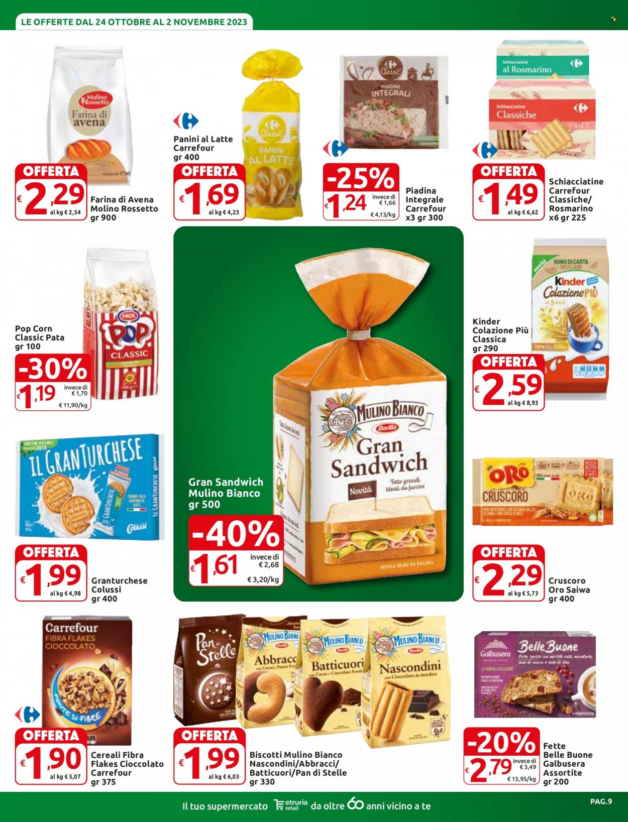 Volantino Carrefour - 24/10/2023 - 2/11/2023. Pagina 9