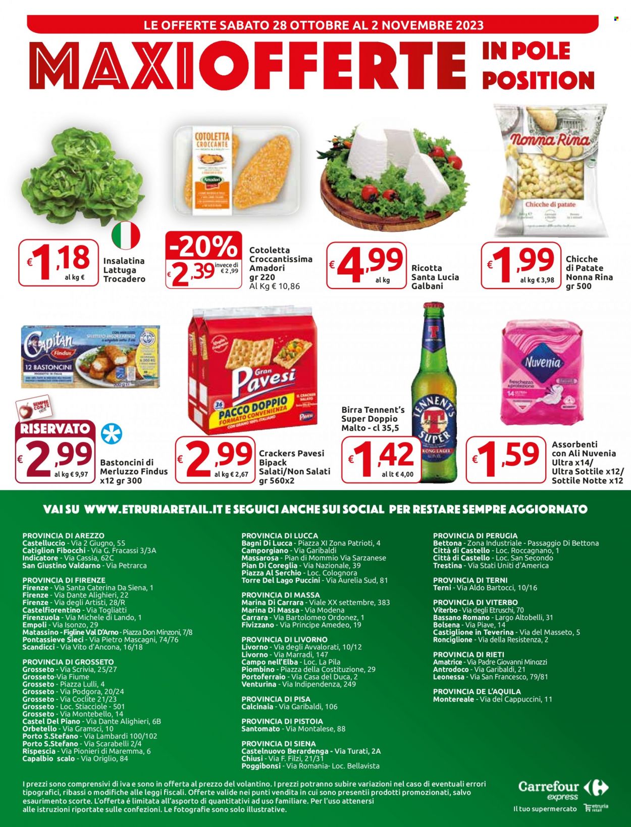 Volantino Carrefour - 24/10/2023 - 2/11/2023. Pagina 16