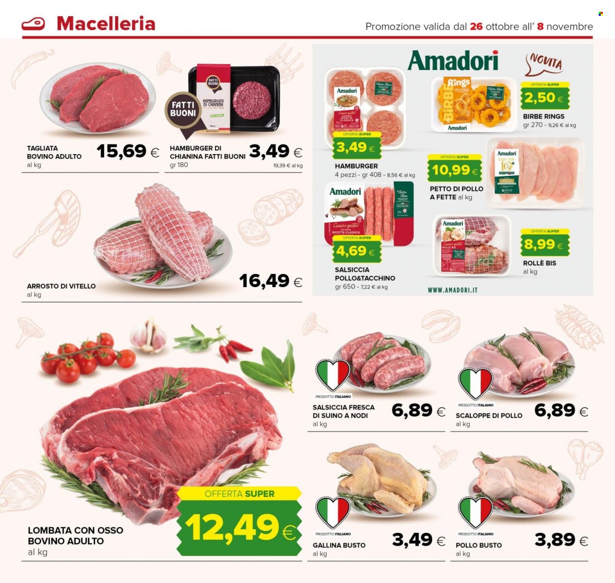 Volantino Oasi - 26/10/2023 - 8/11/2023. Pagina 4