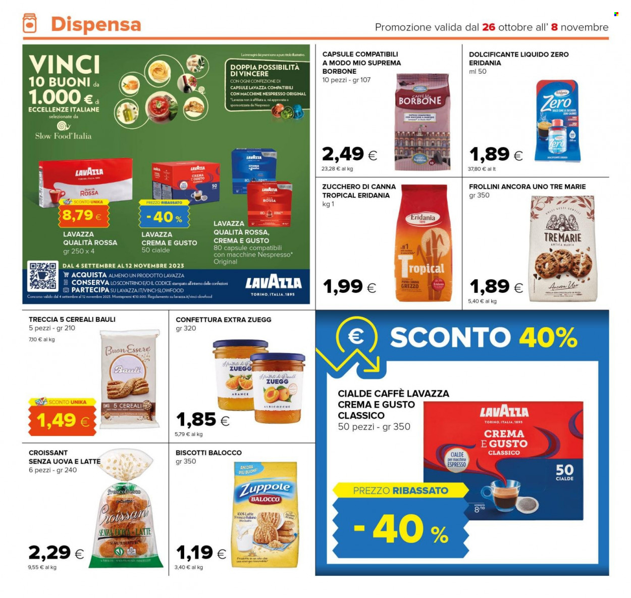 Volantino Oasi - 26/10/2023 - 8/11/2023. Pagina 14
