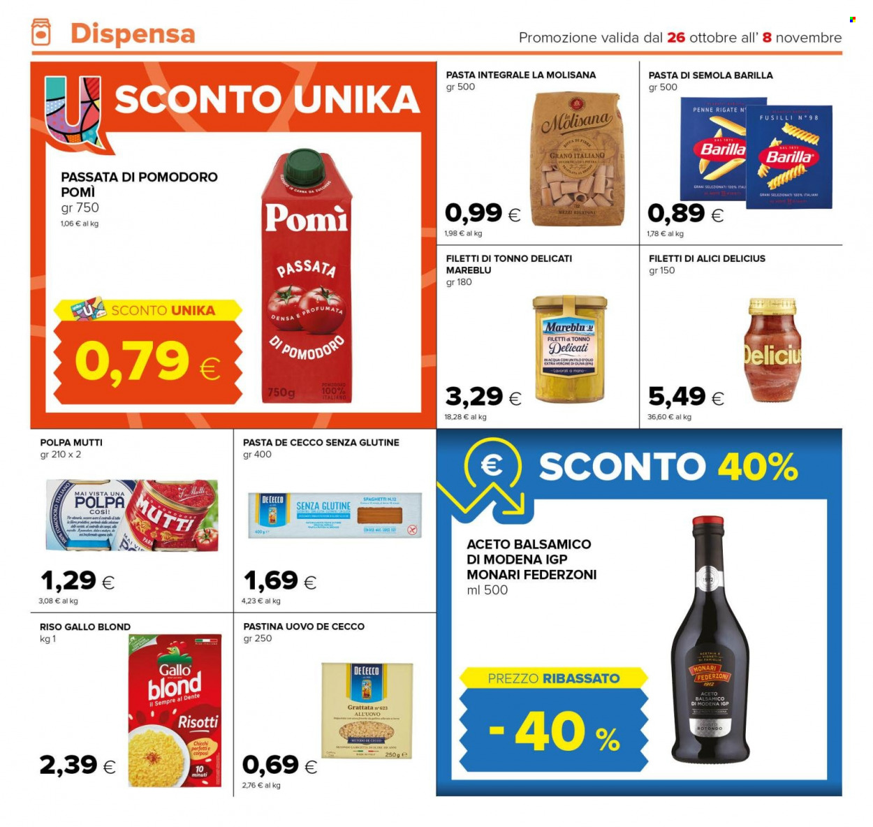 Volantino Oasi - 26/10/2023 - 8/11/2023. Pagina 16
