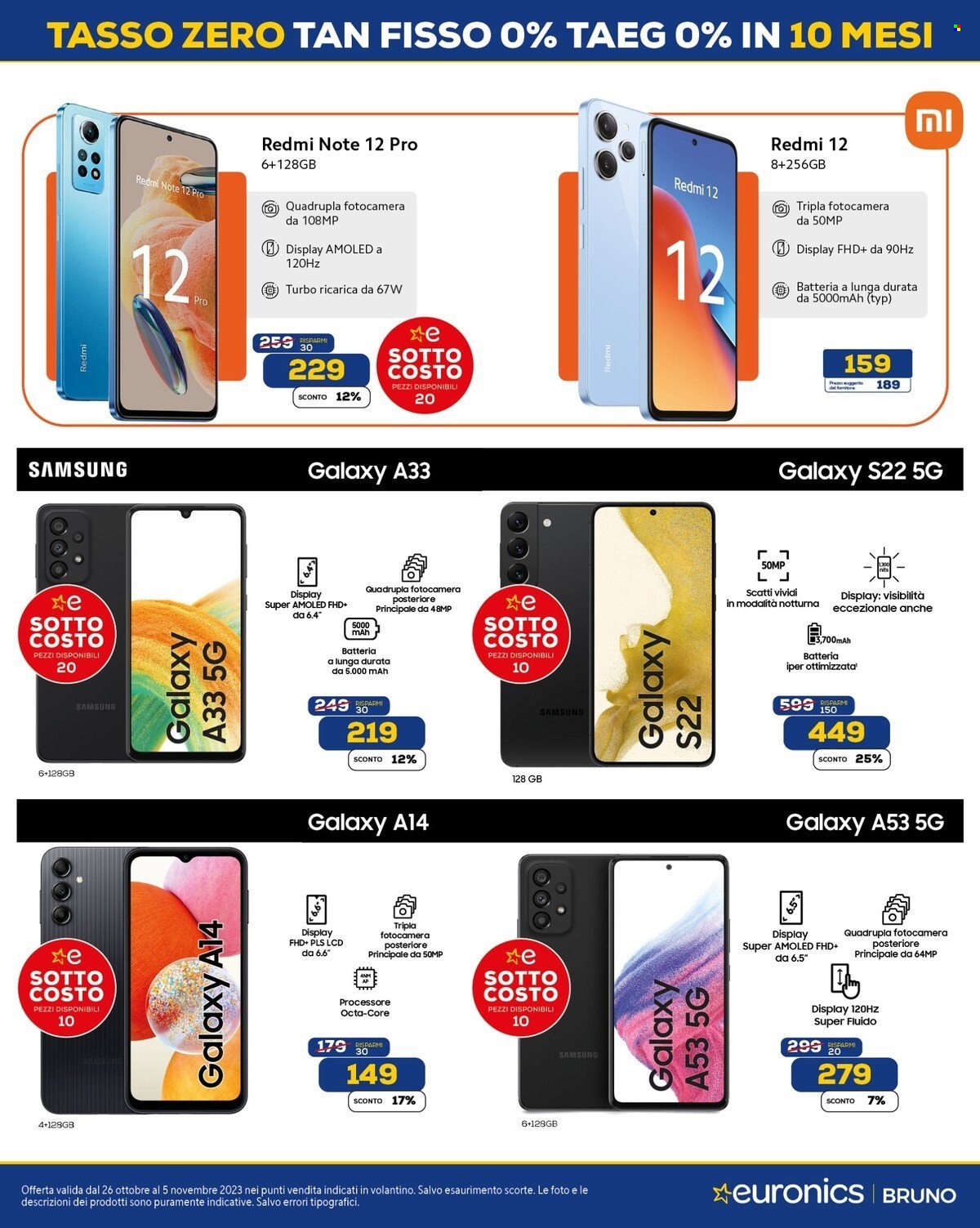 Volantino Euronics - 26/10/2023 - 5/11/2023. Pagina 3