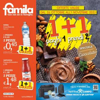 Volantino Famila - 26/10/2023 - 1/11/2023.