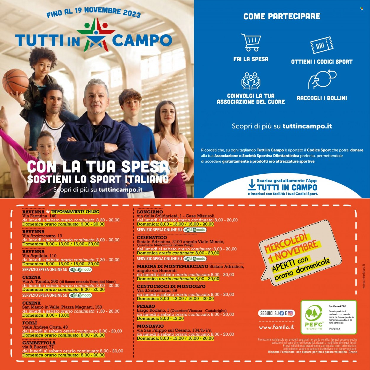 Volantino Famila - 26/10/2023 - 1/11/2023. Pagina 20