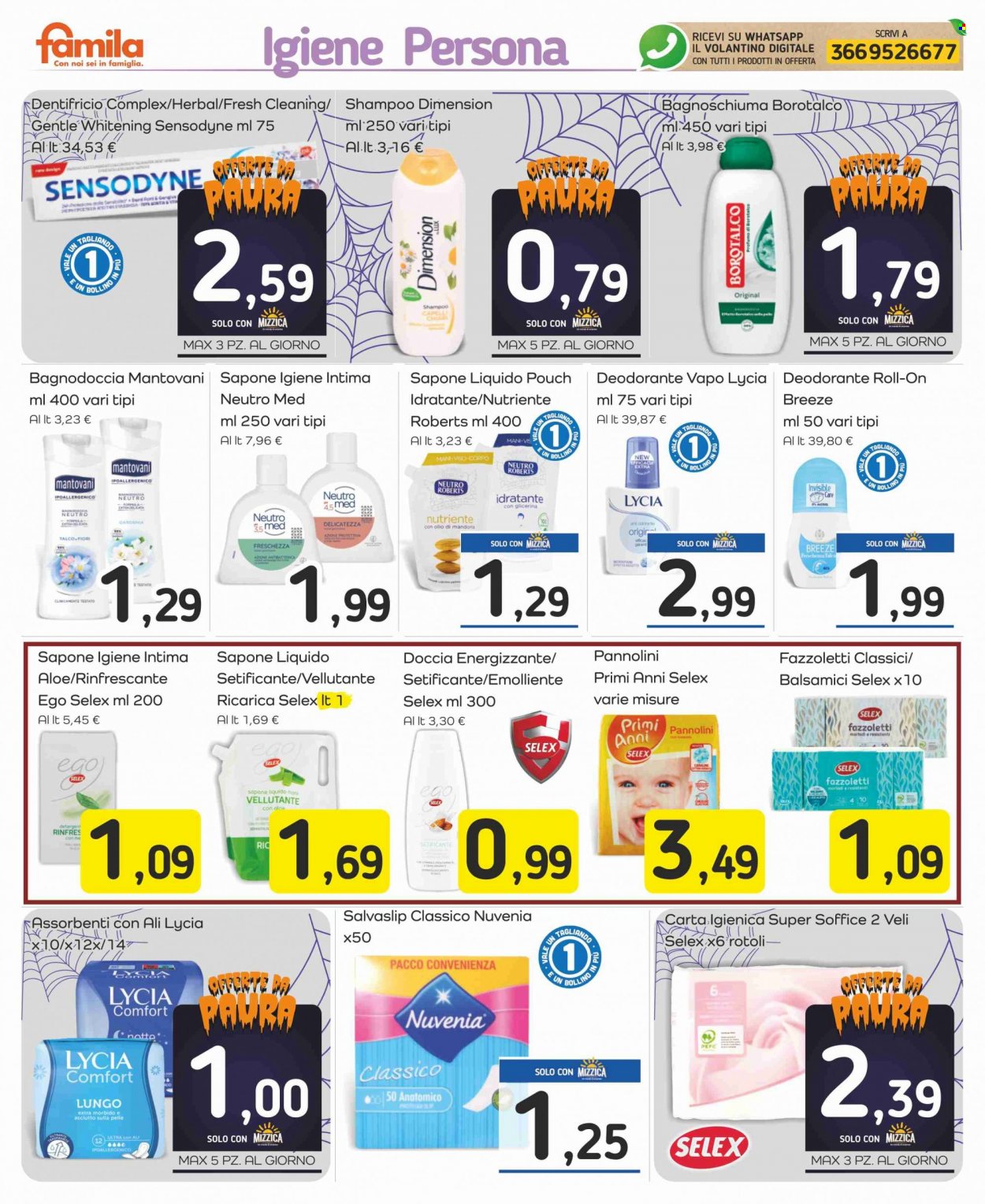 Volantino Famila - 26/10/2023 - 1/11/2023. Pagina 38