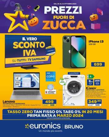 Volantino Euronics - 26/10/2023 - 31/10/2023.