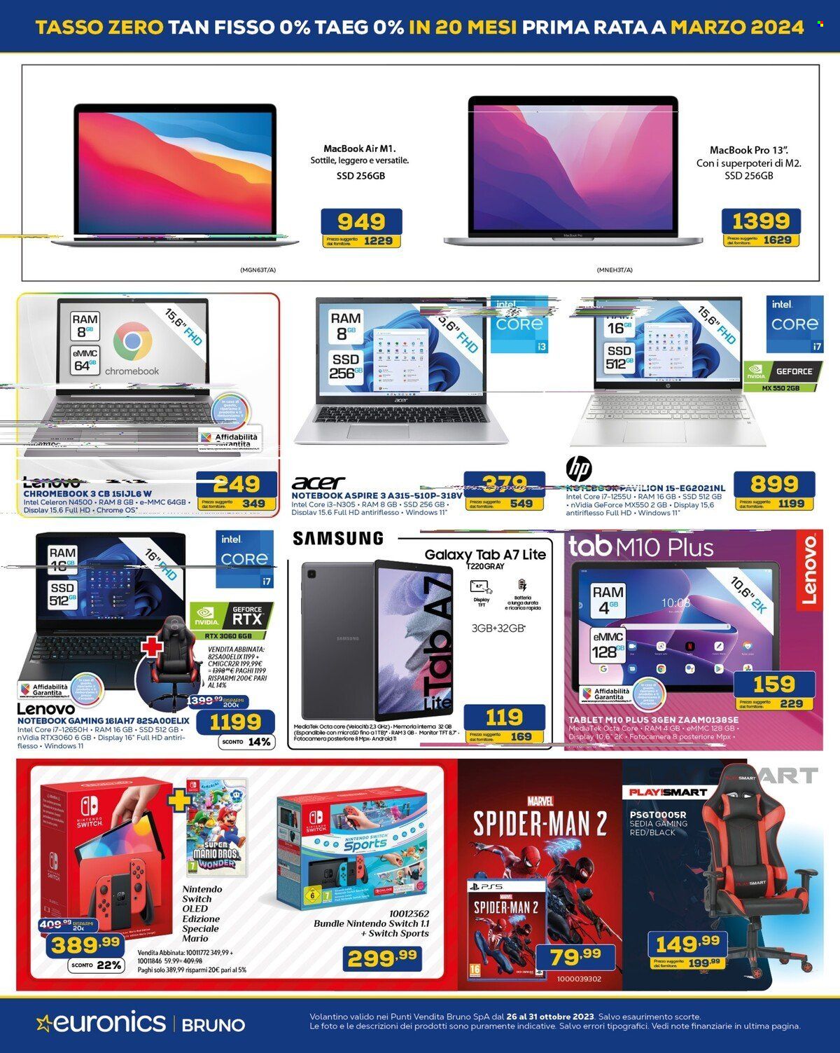 Volantino Euronics - 26/10/2023 - 31/10/2023. Pagina 5