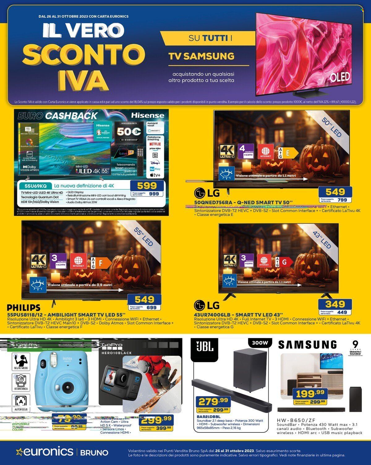 Volantino Euronics - 26/10/2023 - 31/10/2023. Pagina 6