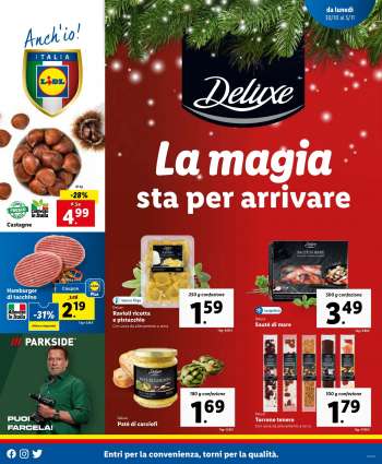 Volantino Lidl - 30/10/2023 - 5/11/2023.
