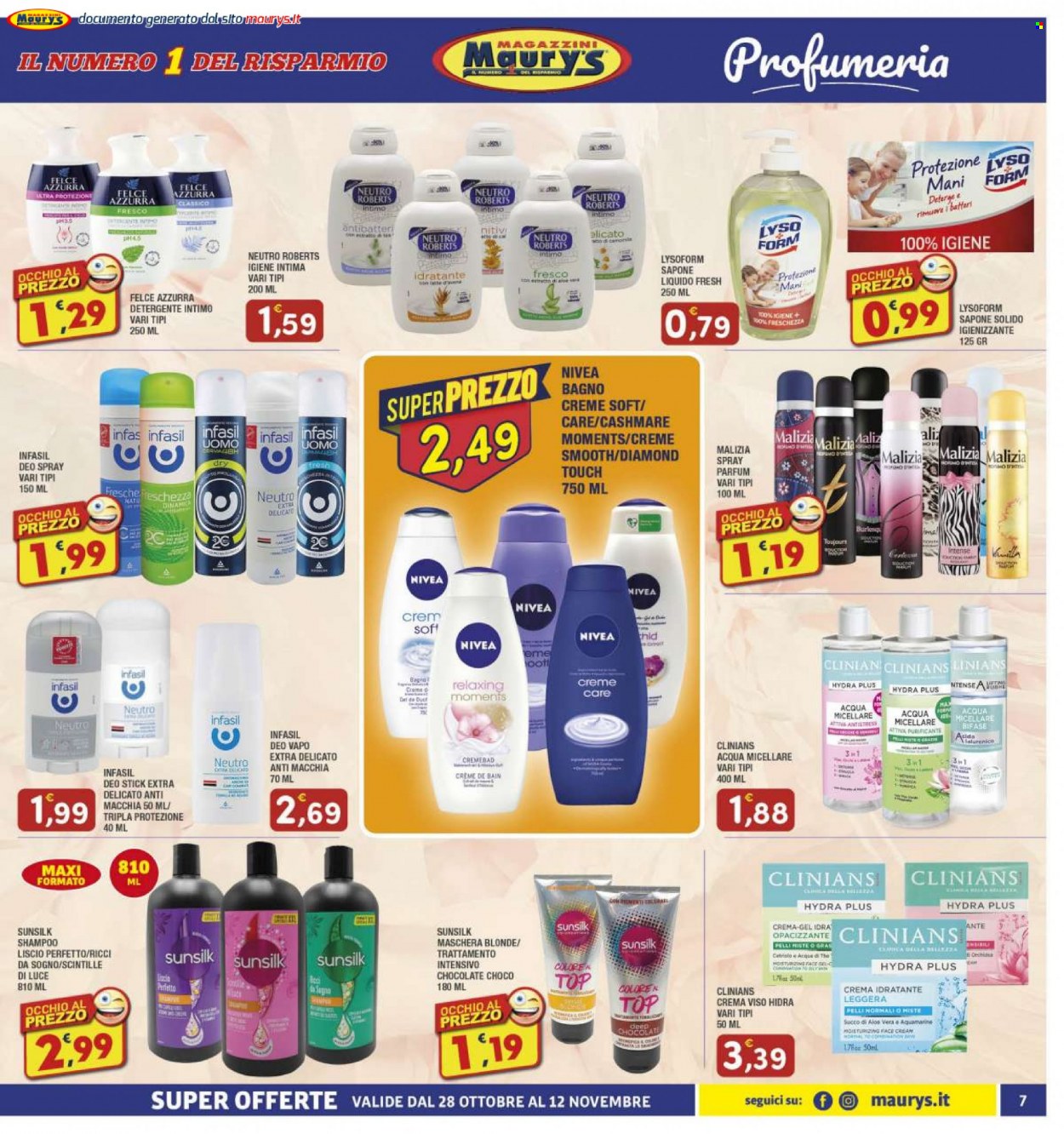 Volantino Maury's - 28/10/2023 - 12/11/2023. Pagina 7