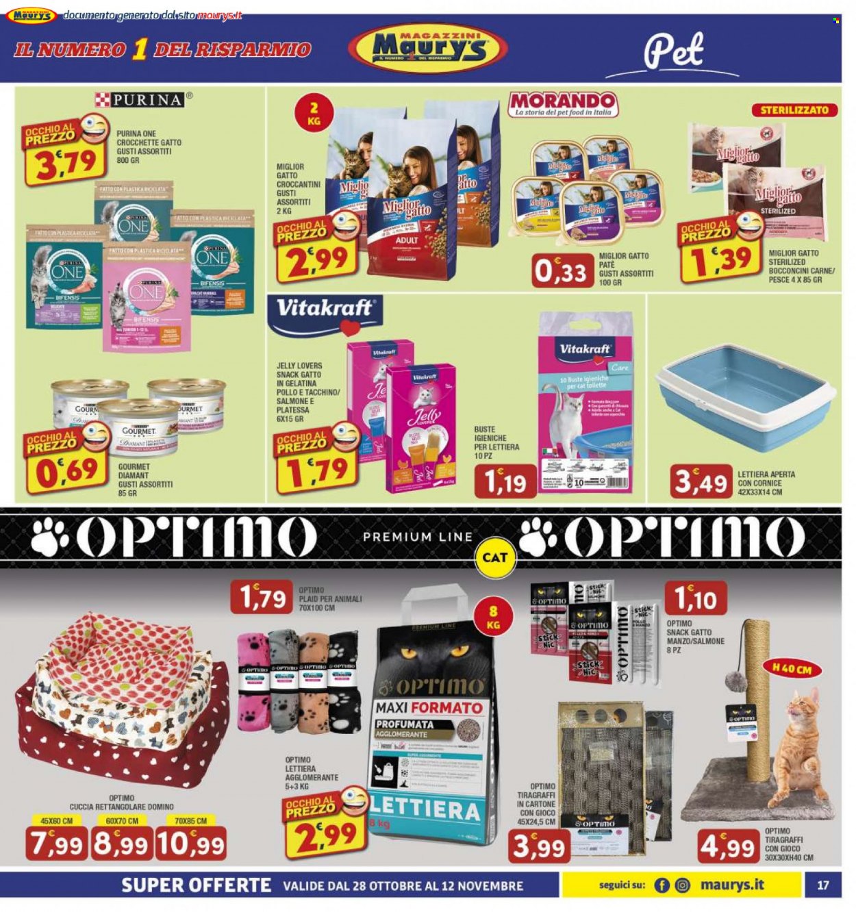 Volantino Maury's - 28/10/2023 - 12/11/2023. Pagina 17