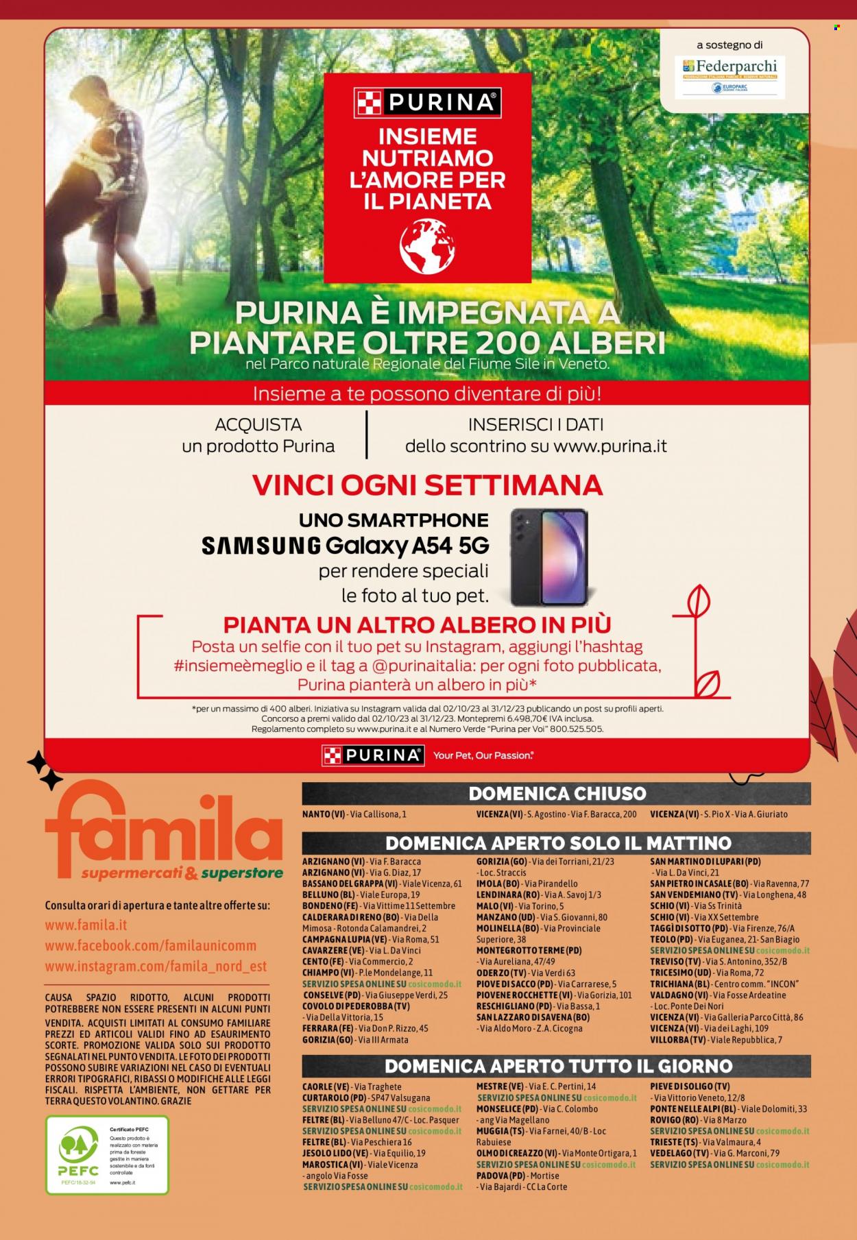 Volantino Famila - 26/10/2023 - 15/11/2023. Pagina 20