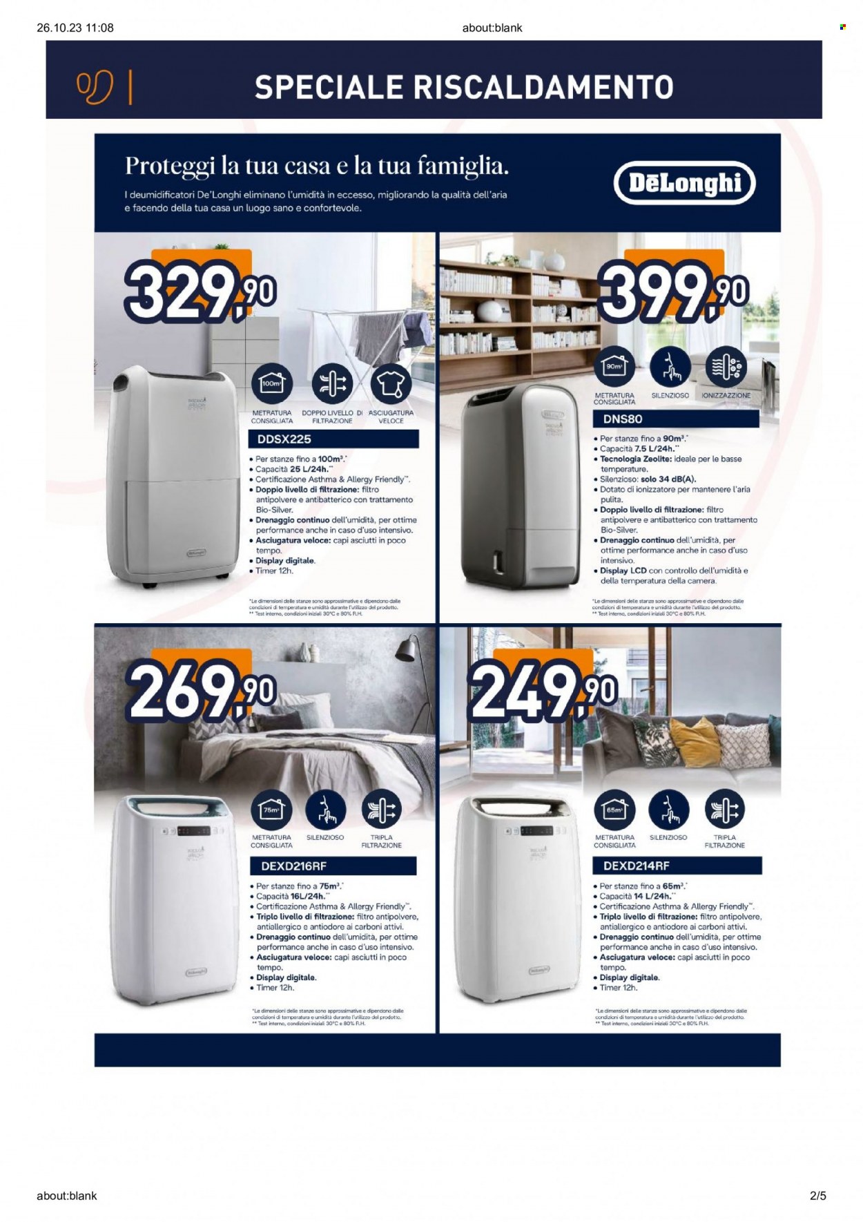 Volantino Unieuro - 26/10/2023 - 10/11/2023. Pagina 2