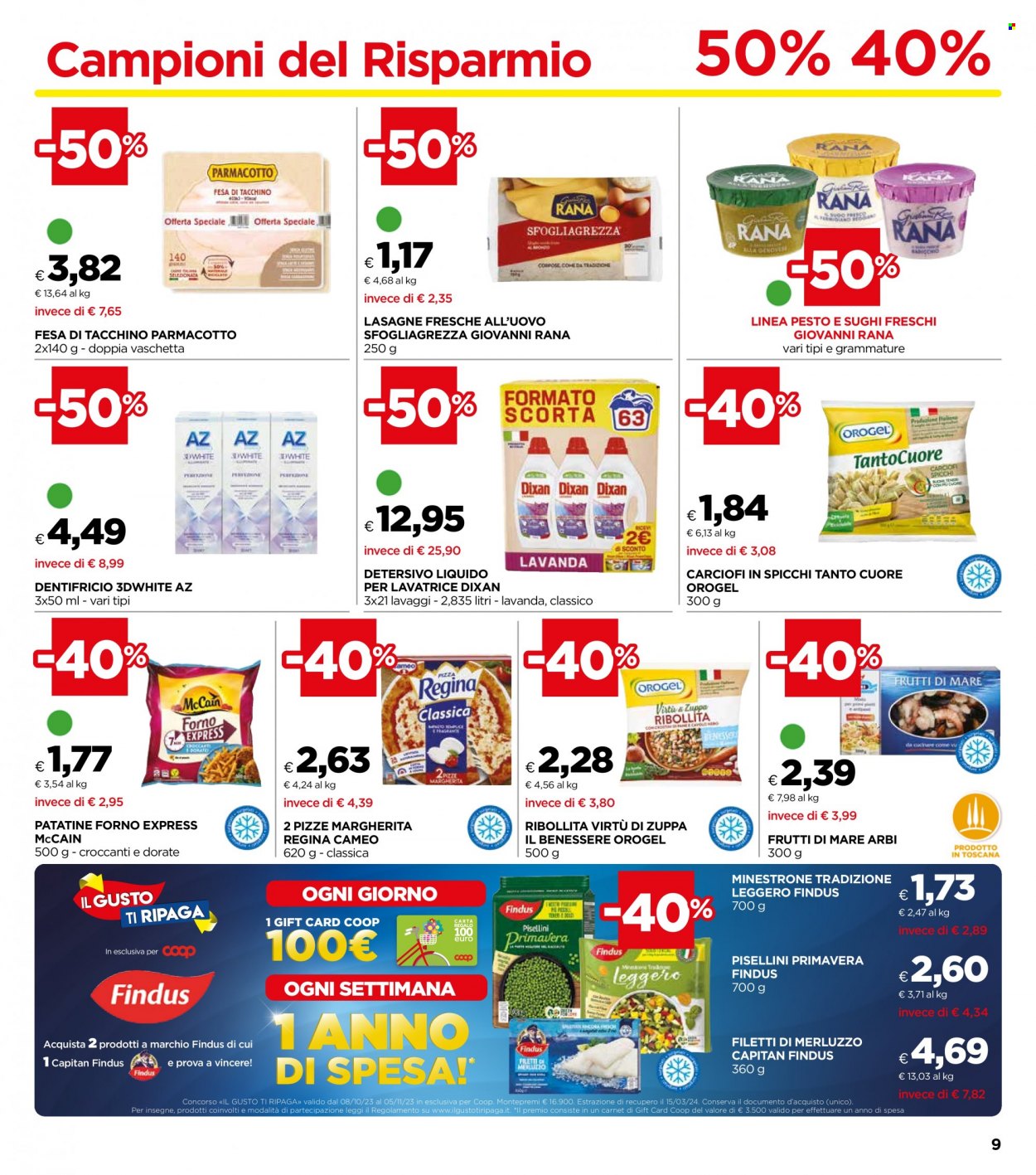 Leták Coop - 26.10.2023 - 8.11.2023. Strana 9