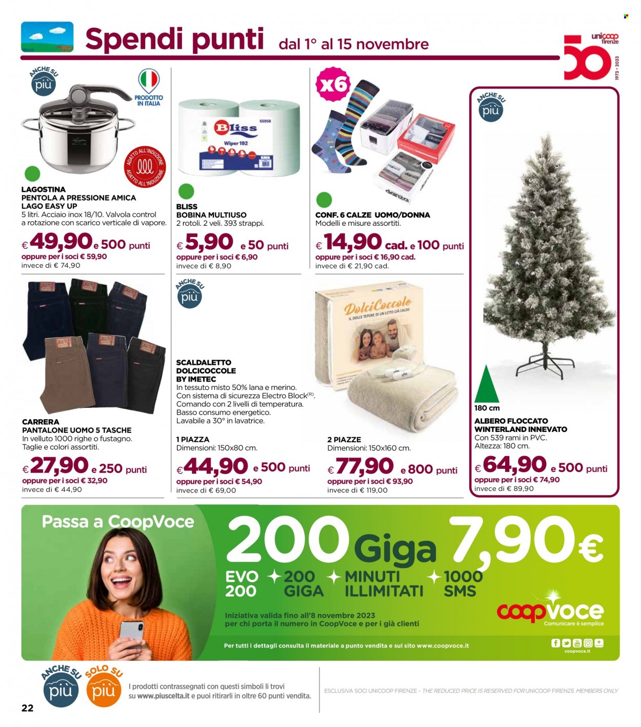 Volantino Coop - 26/10/2023 - 8/11/2023. Pagina 22