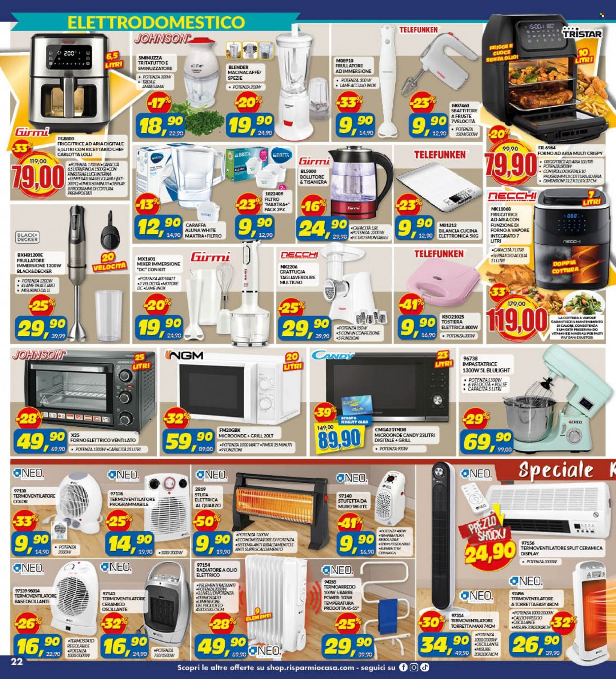 Volantino Risparmio Casa - 28/10/2023 - 11/11/2023. Pagina 22