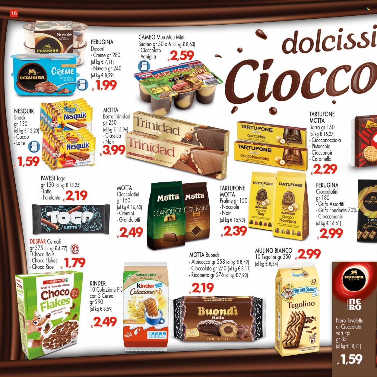 Volantino Eurospar - 26/10/2023 - 8/11/2023. Pagina 16