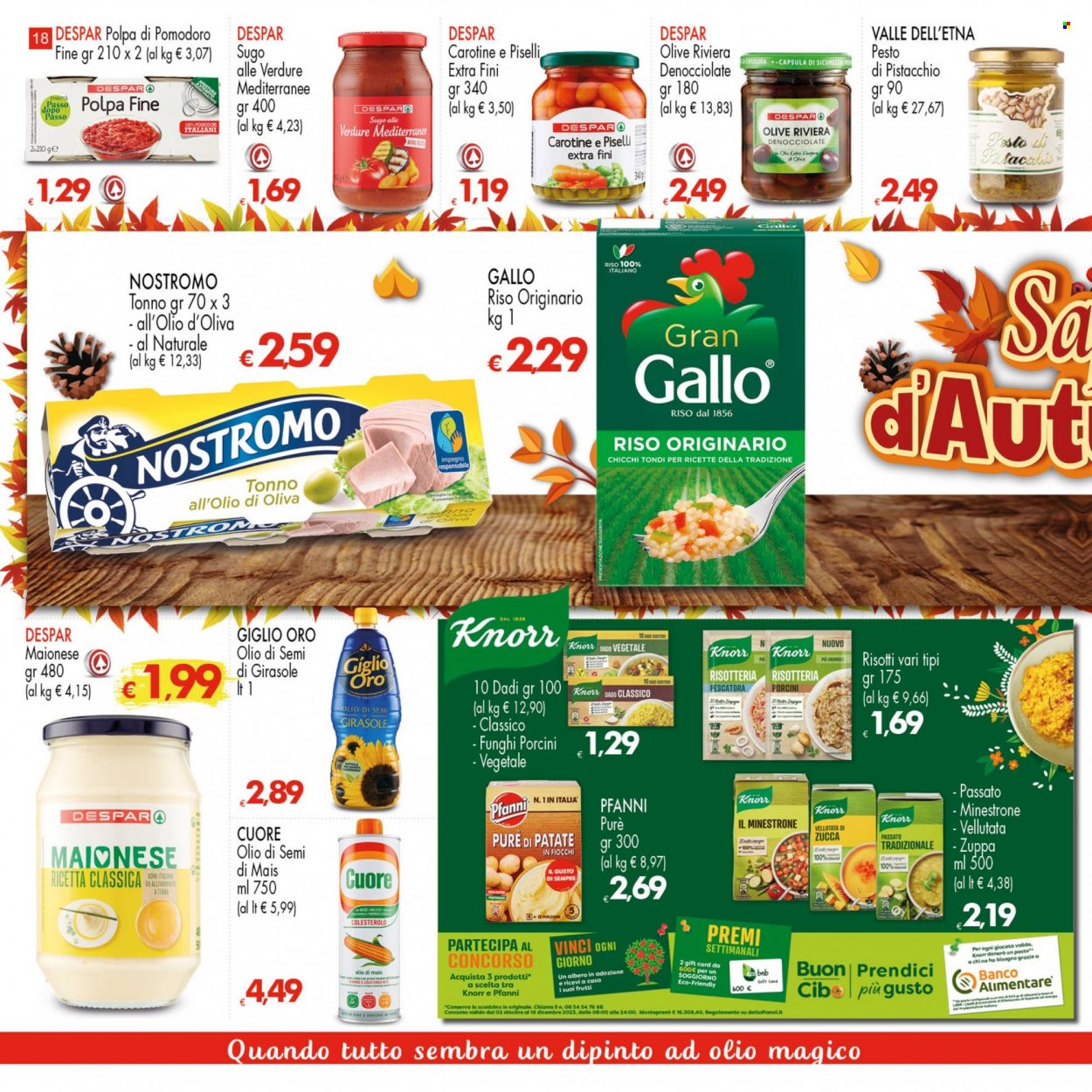 Volantino Eurospar - 26/10/2023 - 8/11/2023. Pagina 18