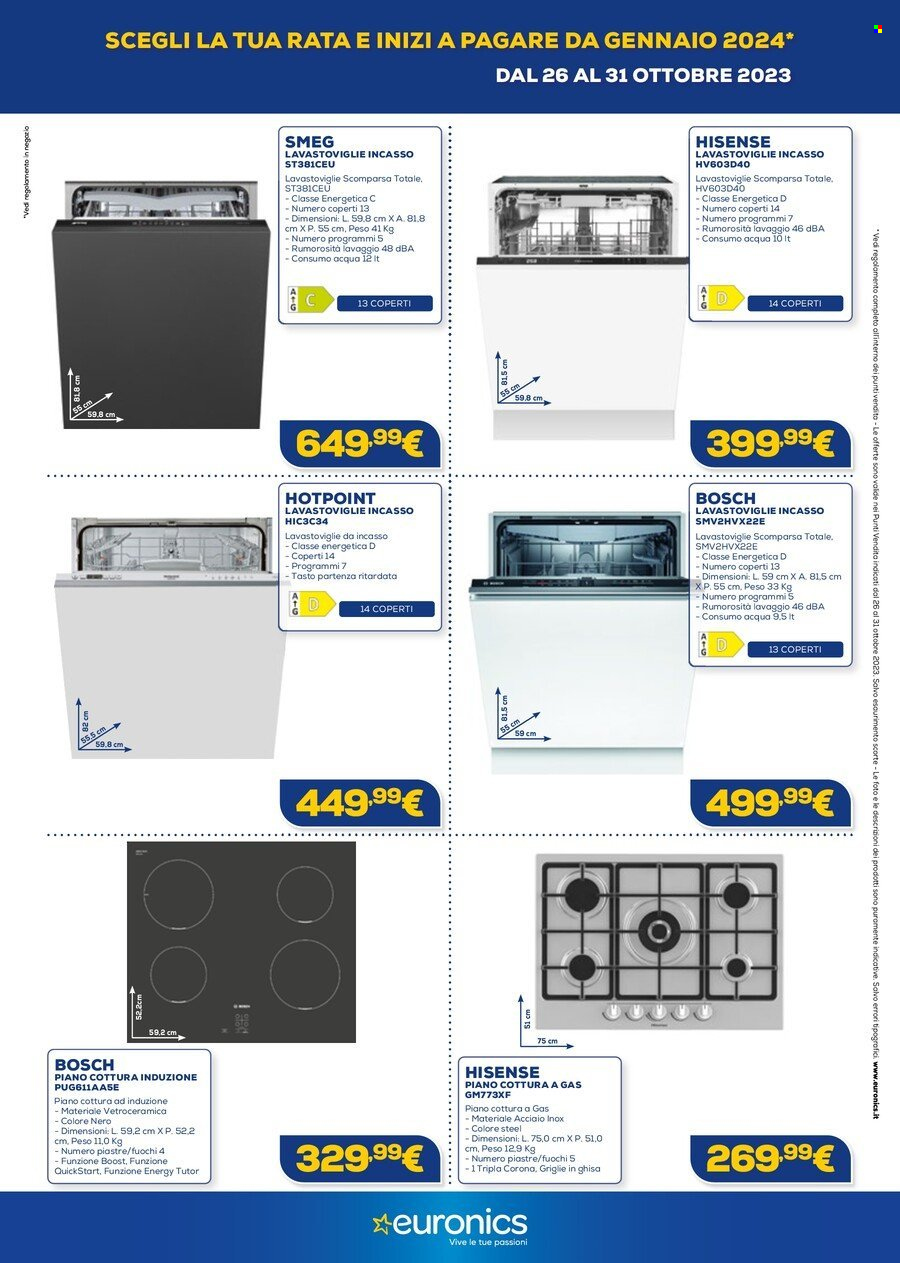 Volantino Euronics - 26/10/2023 - 31/10/2023. Pagina 9